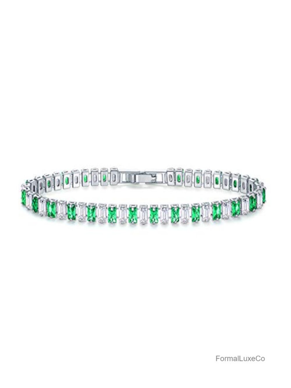 Adjustable Tennis Bracelet CZ 14K Gold Plated Slider Bracelet Gift